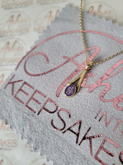 Gold Blossom Pendant