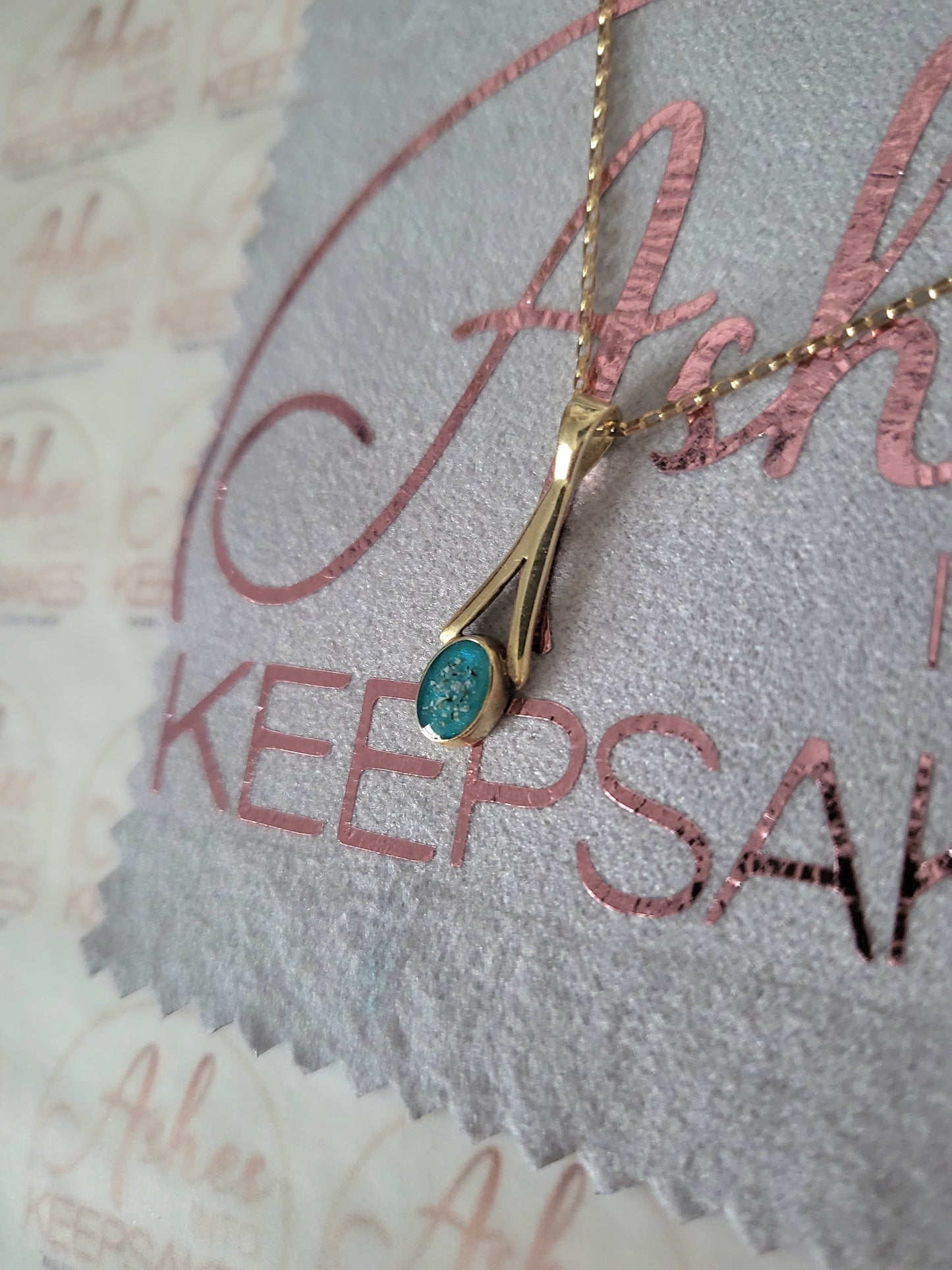 Gold Blossom Pendant