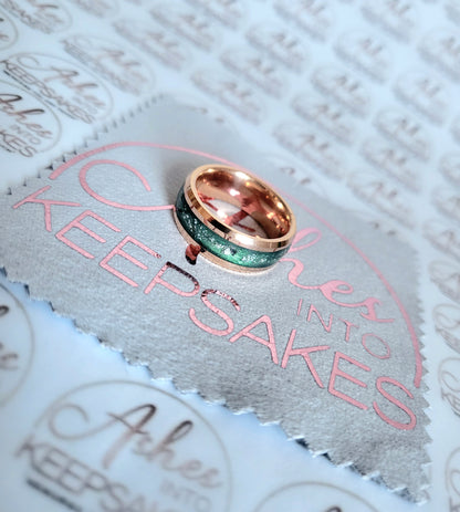 Rose Gold Channel Ring