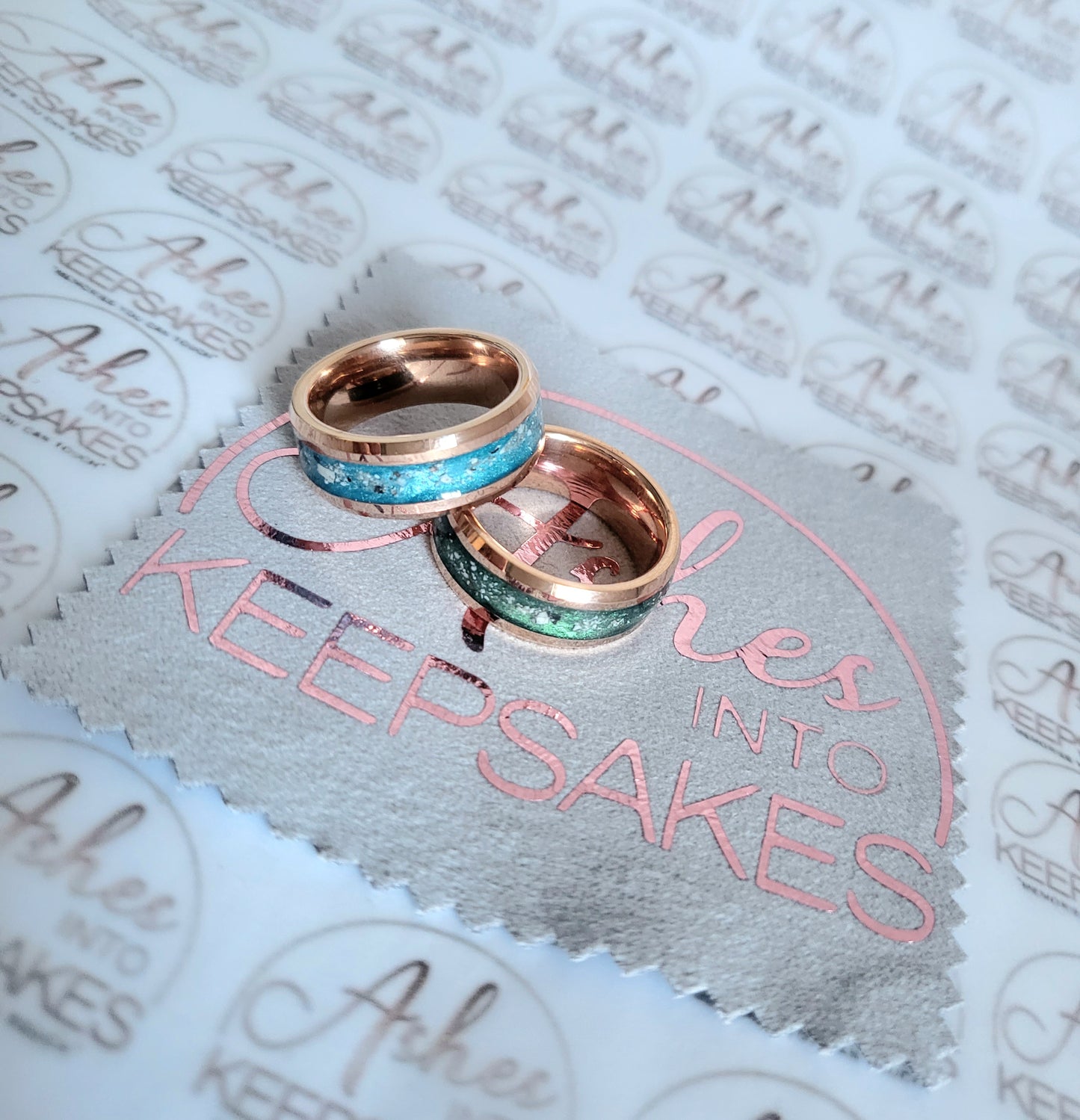 Rose Gold Channel Ring