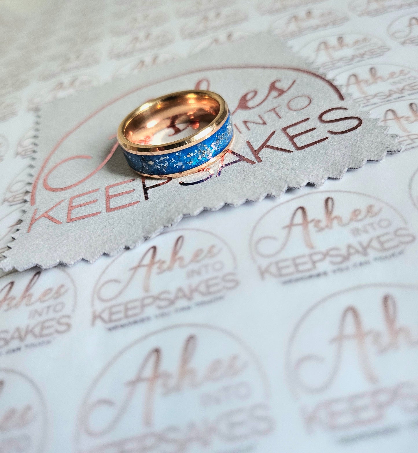 Rose Gold Channel Ring