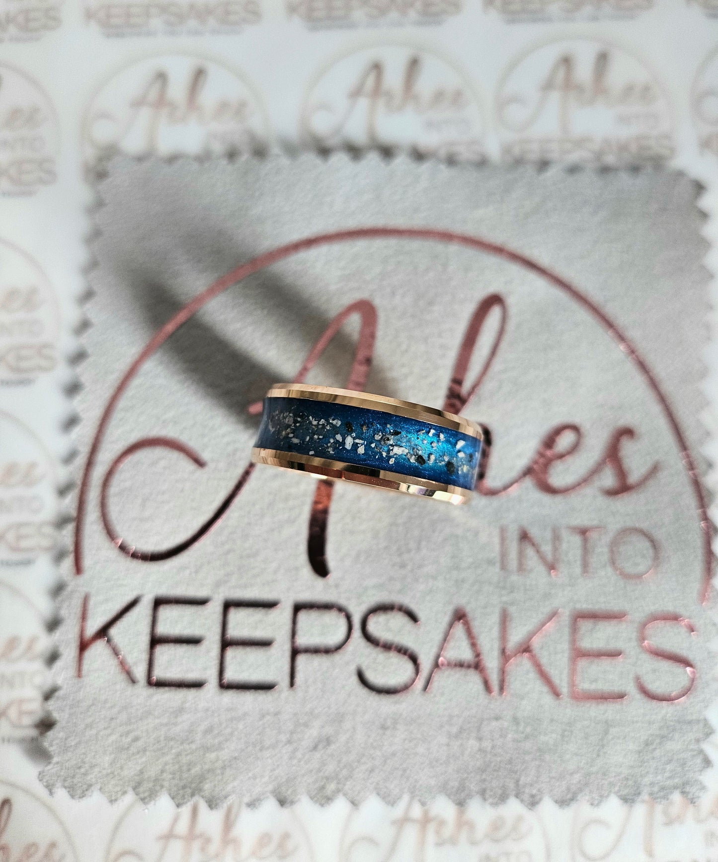 Rose Gold Channel Ring