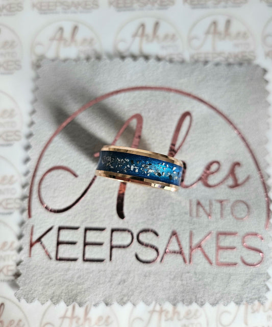 Rose Gold Channel Ring