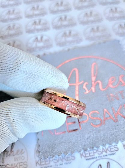 Rose Gold Channel Ring