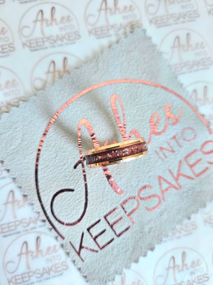 Rose Gold Channel Ring