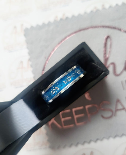 Sterling Silver Channel Ring