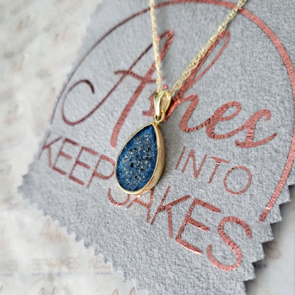 Gold Teardrop Pendant